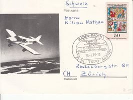Sonderst. Gebrauchtflugzeugmesse Baden-Baden 1979