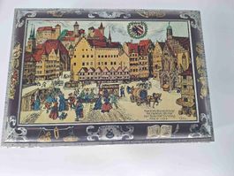 Blechdose mit Motiv Nürnberg 1599 SCHMIDT