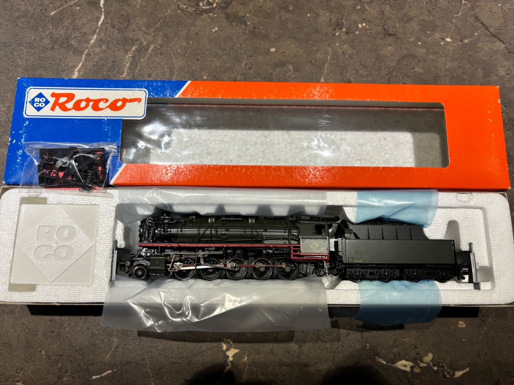 Roco Modellini di ferrovie: Roco 43268 Dampflok SNCB – Nuovo e nell'imballaggio originale da Hauterive NE venduto da eriamch