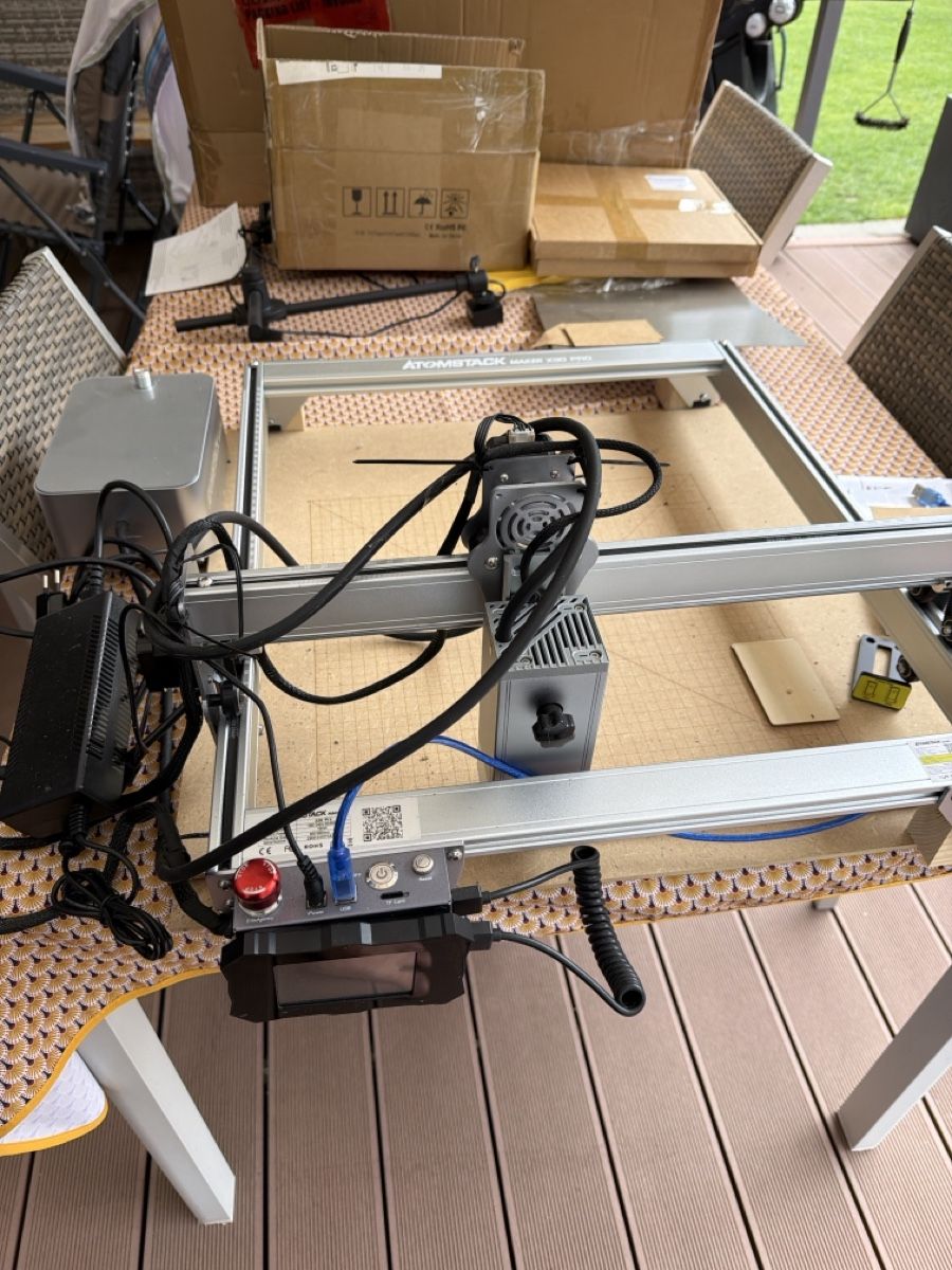 Atomstack Stampanti 3D: Atomstack Maker X30 Pro mit viel Zubehör – Nuovo (secondo la descrizione) da Duggingen venduto da Sff 7
