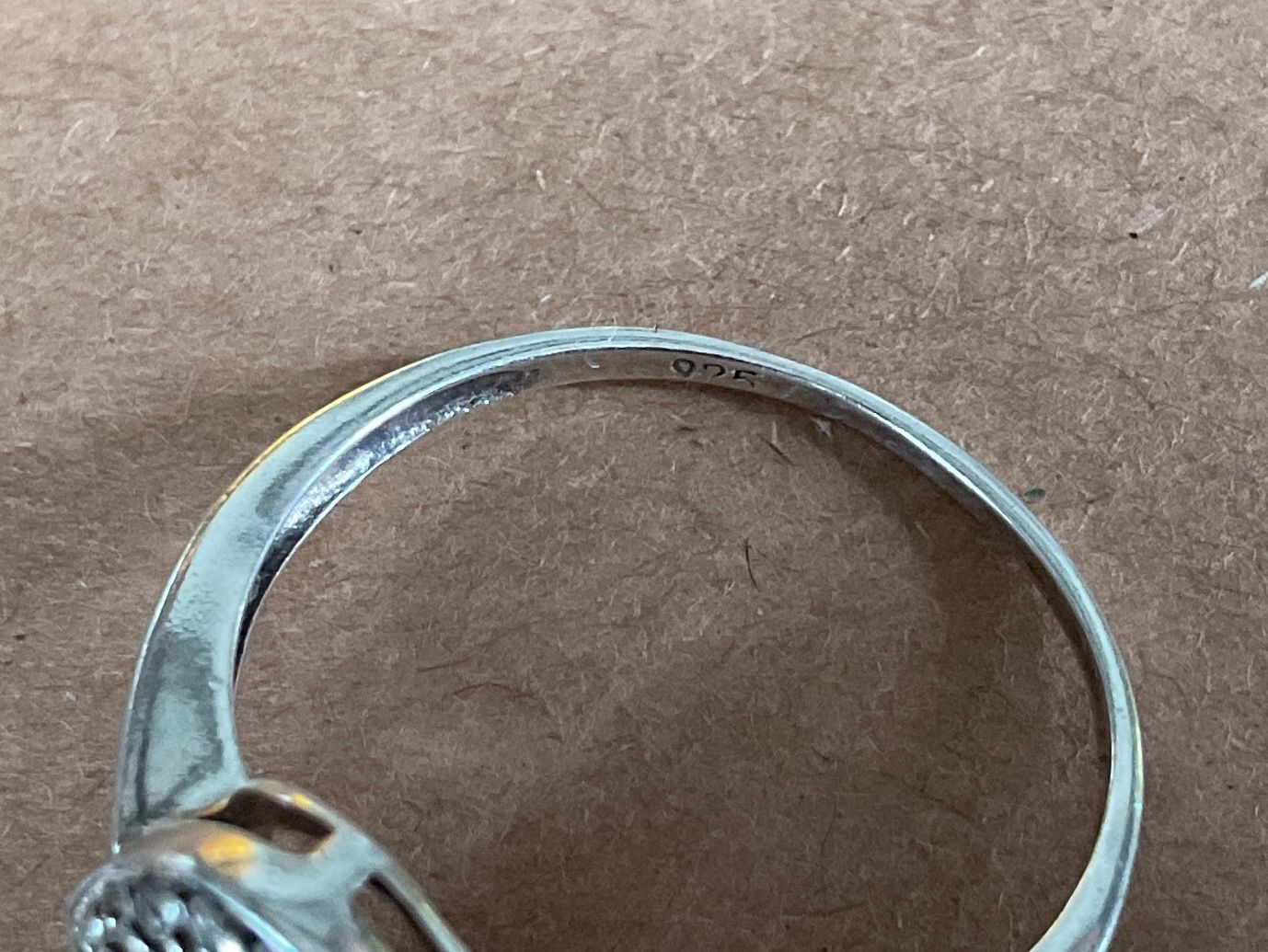 Anelli: Wunderschöner Tansanit & Diamant Ring Silber 925 ca. Gr.56 – Usato da Oberglatt ZH venduto da Silver010 5