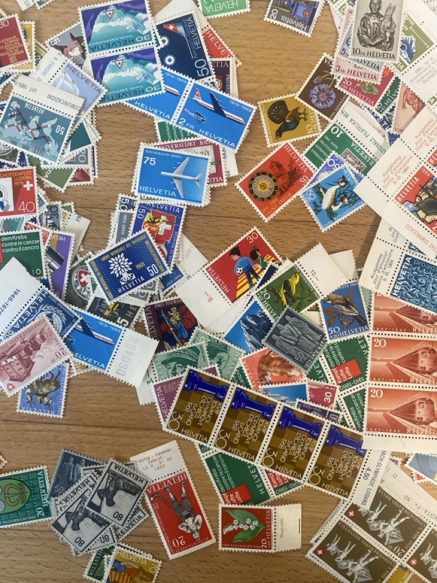 Alle Briefmarken: 375Fr Frankaturware Schweiz Sammlung Postfrisch ungestempelt – Neu (gemäss Beschreibung) aus Wil SG von Chefsugus 2