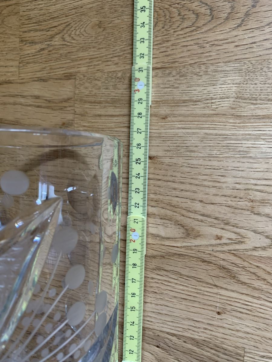 Vasi & Recipienti: Schöne, schwere Vase Lausitzer Glas – Usato da Flawil venduto da Naphtali 7