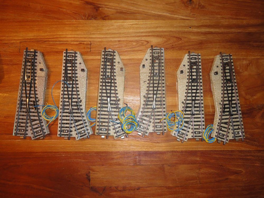 3 Paar elek. Weichen Metall Märklin HO Acheter sur Ricardo