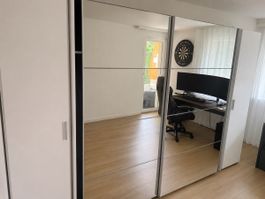 Schwebetürenschrank Kleiderschrank mit Spiegeltüren