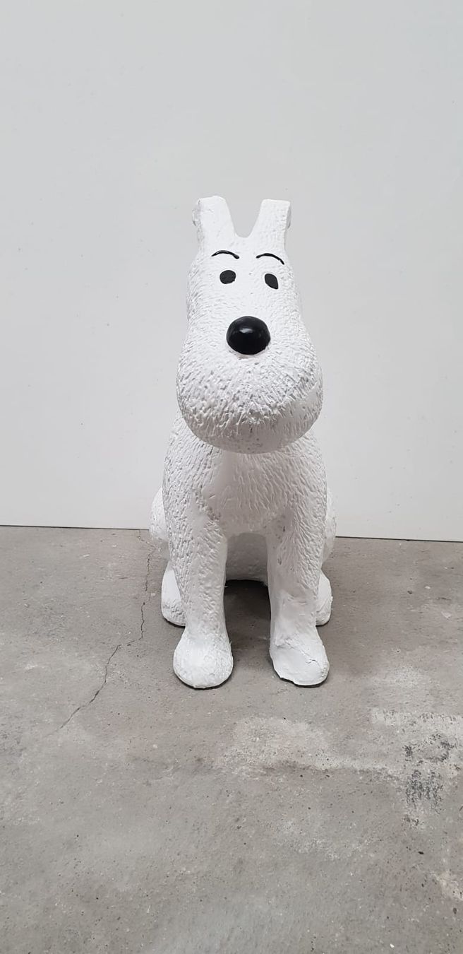 Statuette: Tintin Hund – Nuovo e nell'imballaggio originale da Bern venduto da zwirbelch 3