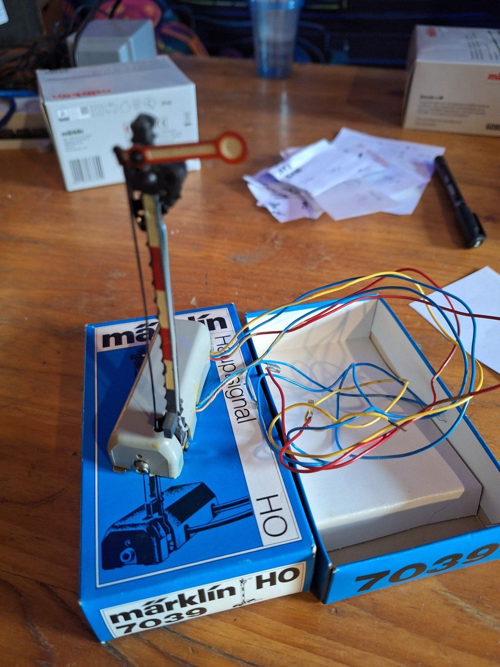 Märklin Modellini di ferrovie: Märklin Hauptsignal – Usato da Altstätten SG venduto da Bambam2012 1