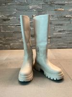 Top modische Damenstiefel Beige ASH Gr. 38, Leder, neuwertig