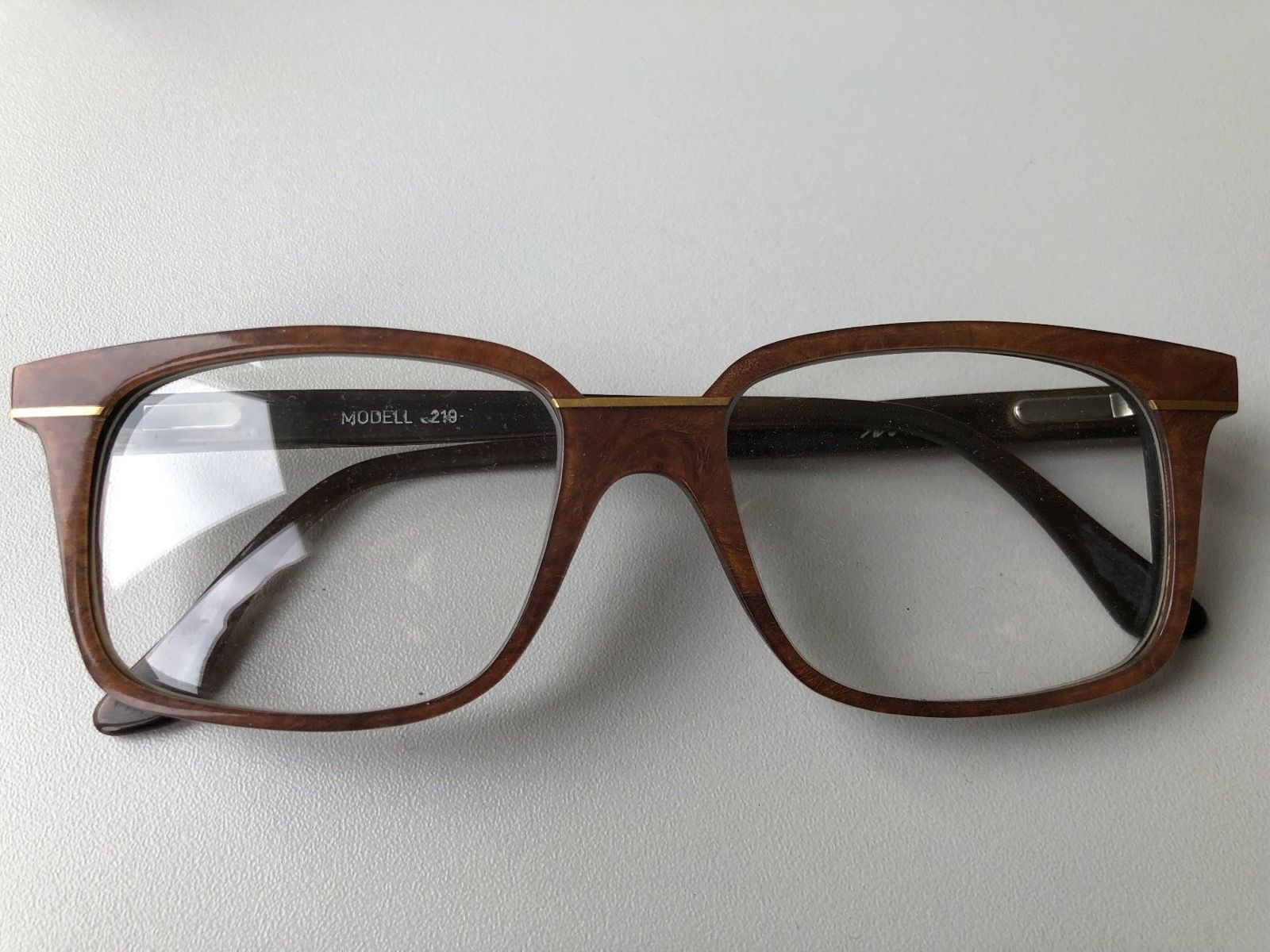 Occhiali & Lenti: Nomis Büffelhorn Brille, Modell 219 – Nuovo (secondo la descrizione) da Horgen venduto da Optimax