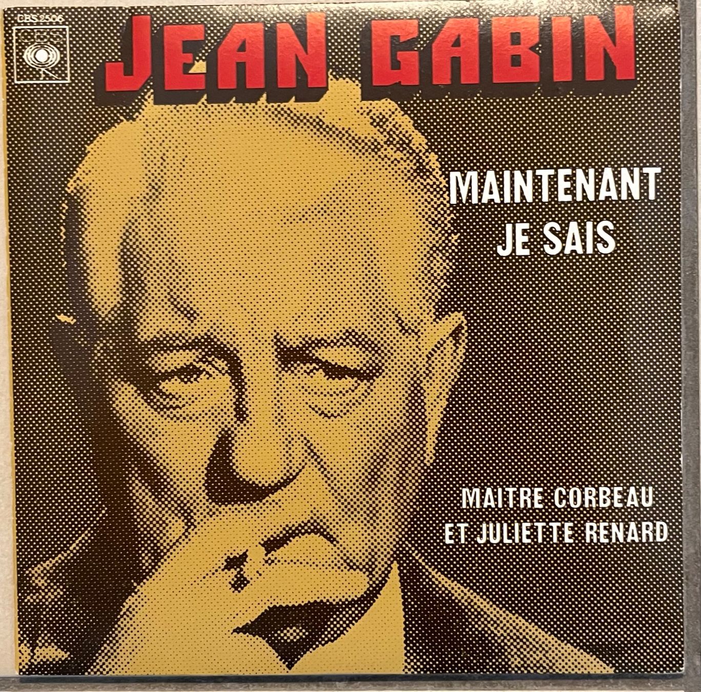 Vinyles: JEAN GABIN - MAINTENANT JE SAIS – D'occasion à Bussigny par vinyl-pas-cher