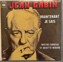 JEAN GABIN - MAINTENANT JE SAIS