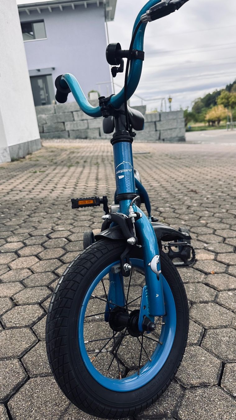 Leopard Biciclette: Kinderfahrrad Dolphin Leopard blau gebraucht – Usato da Stetten AG venduto da EIMAN78 1