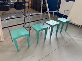 Dr Glob Designstühle von Philippe Starck 4er Set