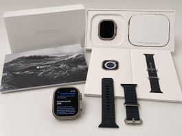 Apple Watch Ultra 1  49mm Titan  GPS + Cellular OVP 89% Akku