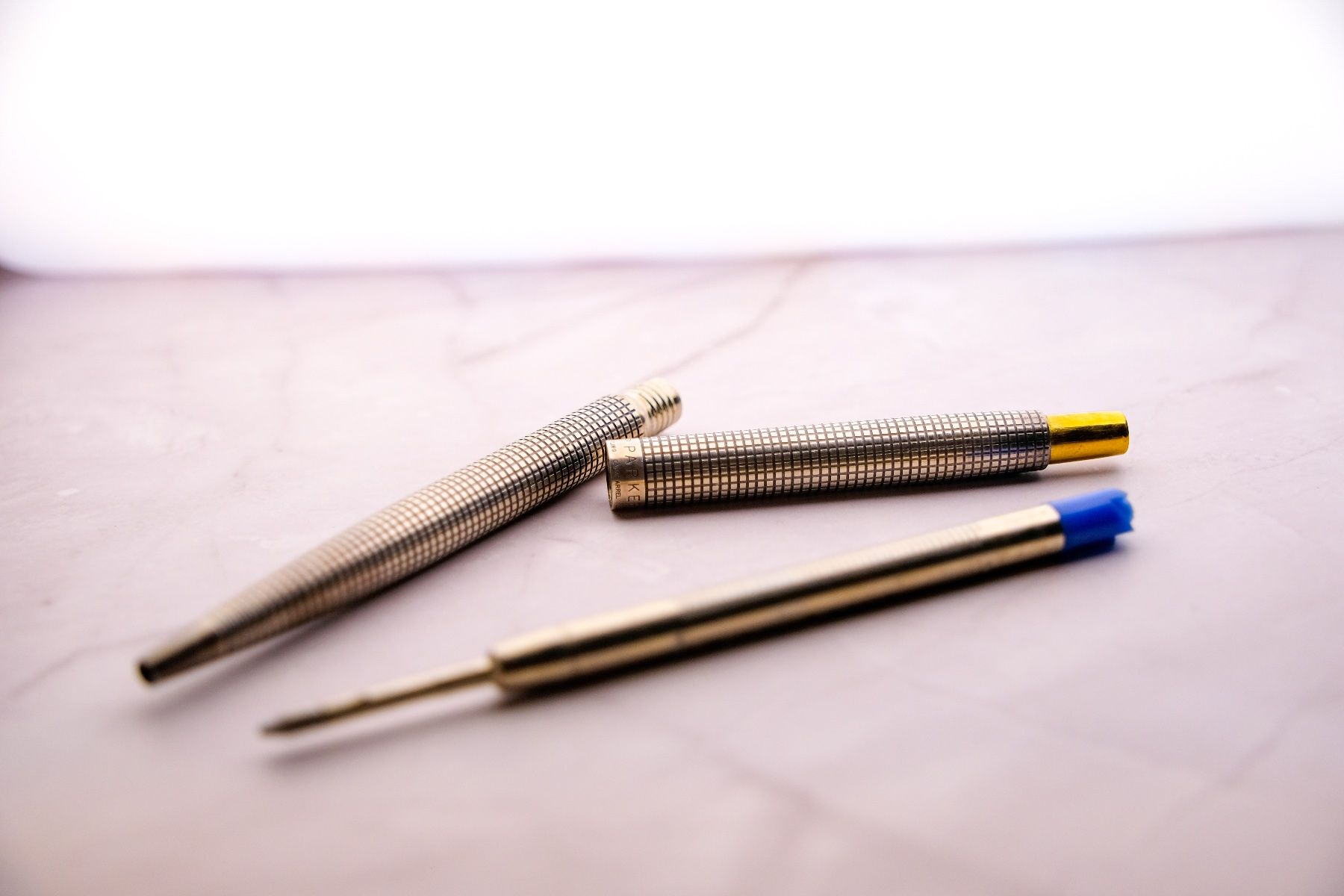 Parker Stifte & Marker: Parker Ciselé 75 Kugelschreiber Sterling Silber – Neu (gemäss Beschreibung) aus Fribourg von Silver_Wat 1