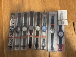 8 Swatch Uhren