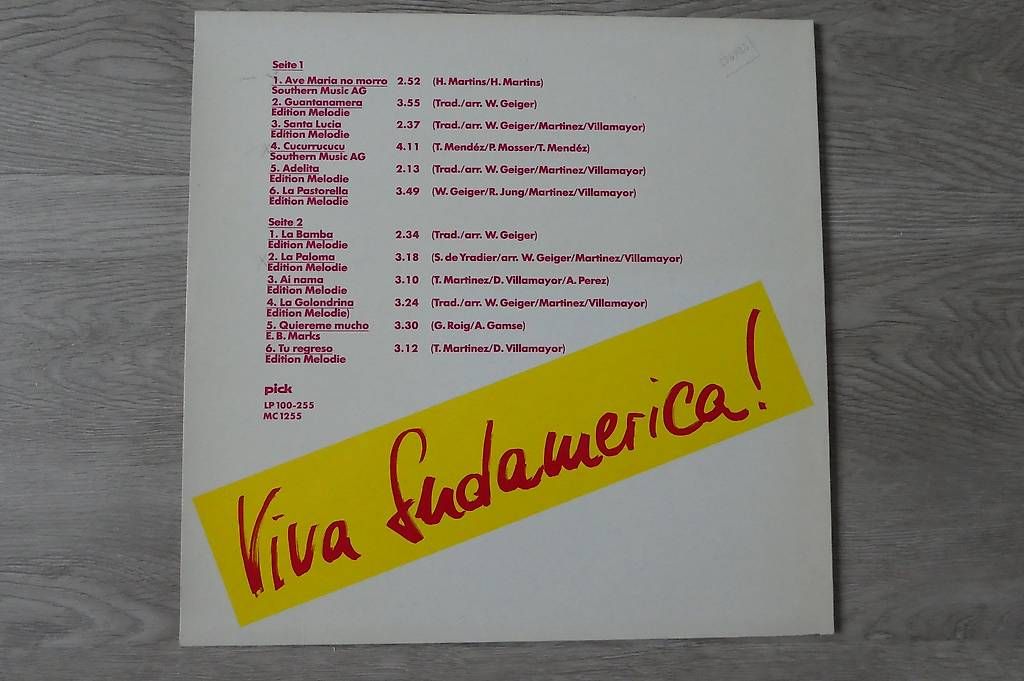 Dischi in vinile: Los Magicos Paraguayos LP. – Usato da Andelfingen venduto da Annegret06 1