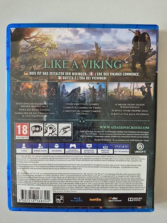 Spiele: Assassin's Creed Valhalla PS4  – Gebraucht aus Horw von Mschaefer 2