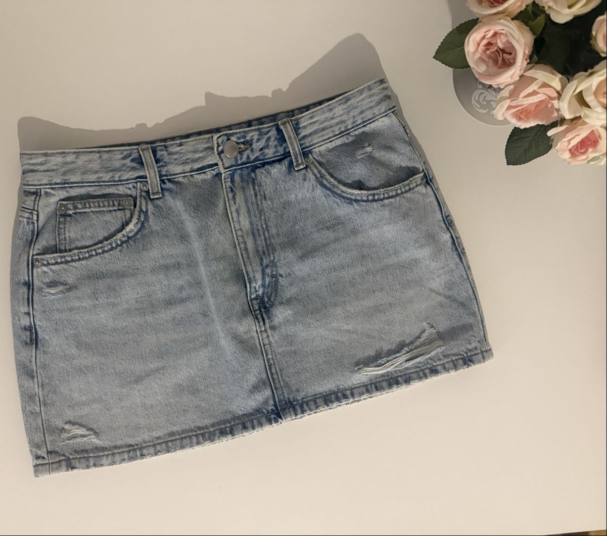 Bershka Gonne: Jeansrock Pull&Bear hellblau Grösse 40 guter Zustand – Nuovo (secondo la descrizione) da Regensdorf venduto da Sirodtpycpvu