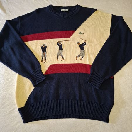 Laciste chemise Pull Vintage Golf France taille L