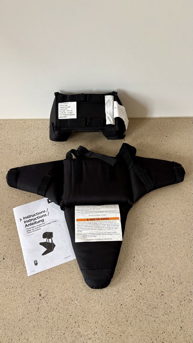 Thule Rimorchi: Thule Chariot Baby Supporter schwarz/grau – Usato da Zürich venduto da chris8006 2
