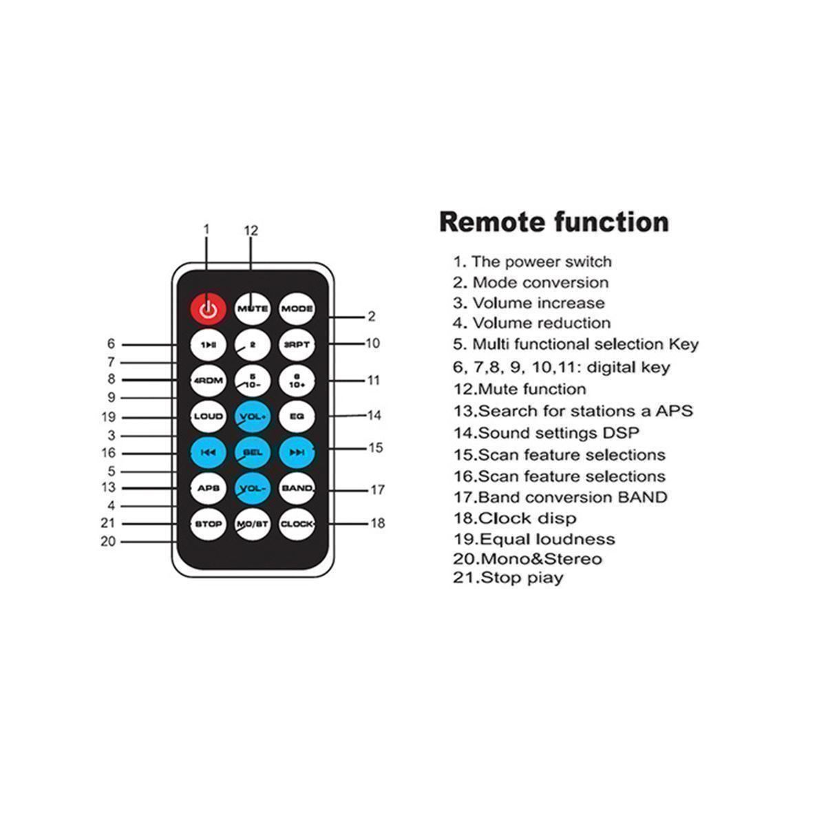 Sistemi audio & multimediali: Car Hifi Autoradio Music MP3 Player – Nuovo (secondo la descrizione) da Thun venduto da nuonuoshop 7