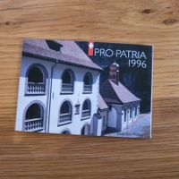 Markenheftchen Carnet De Timbre Pro Patria 1996