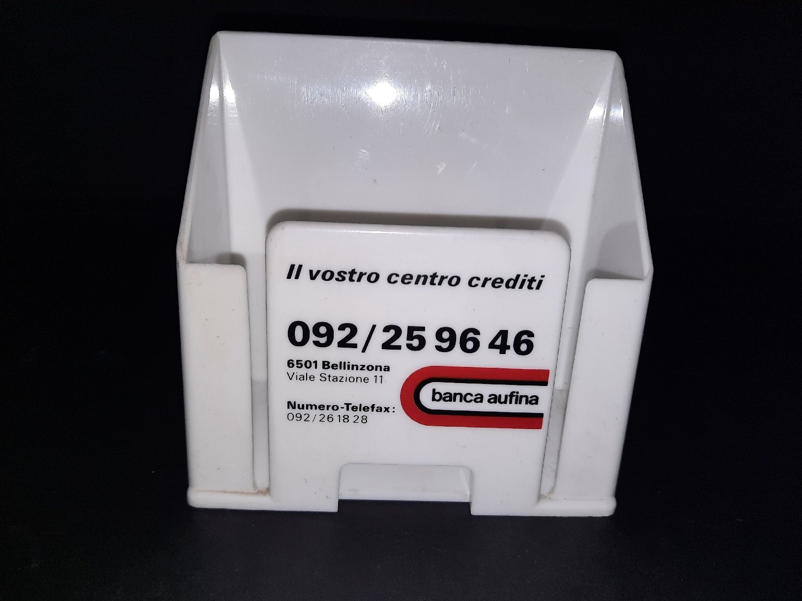 Alle Dekorationen: porta post-it ? banca aufina – Gebraucht aus Biasca von Old_6blh 1