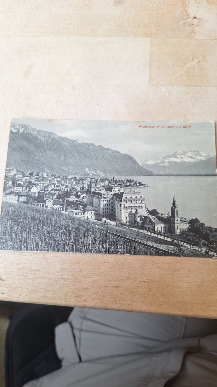 Cartoline postali: Antike Postkarte Montreux – Nuovo (secondo la descrizione) da Appenzell-Steinegg venduto da lichs