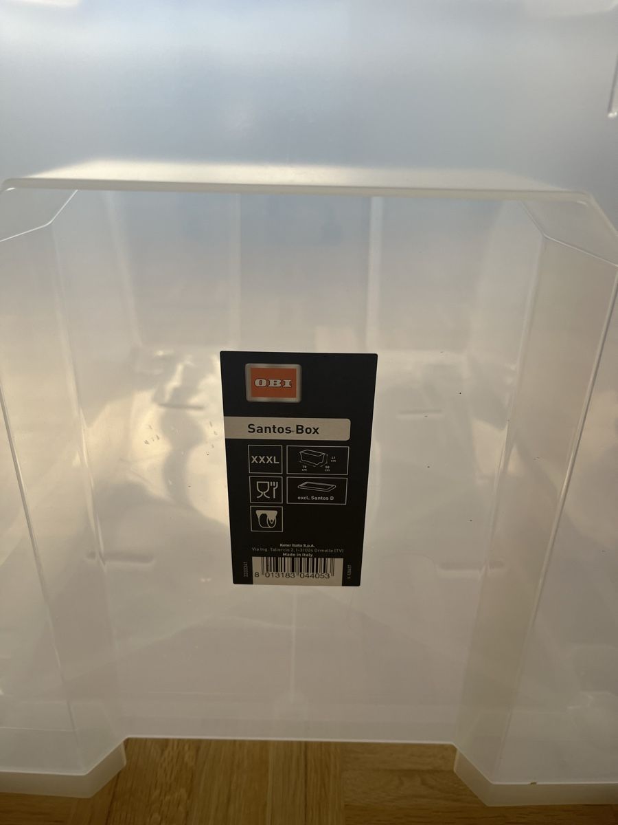 Contenitori & Simili: Allzweckbox / Aufbewahrungsbox mit Rollen & Deckel – Usato da Nidau venduto da Kiwi087 3