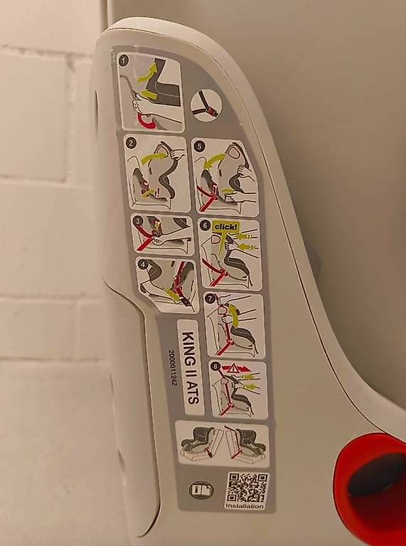 Auto-Kindersitze: Auto Kindersitz Britax Römer King II ATS – Gebraucht aus Wettingen von Suzanne015 3
