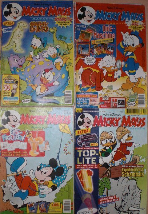 Comics: 7,5 kg - 85 Micky Maus Hefte aus 1990-2000 – Gebraucht aus Zürich von Zurich 2