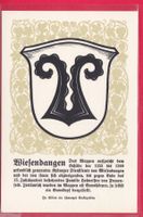 ZÜRCHER GEMEINDEWAPPEN, WIESENDANGEN