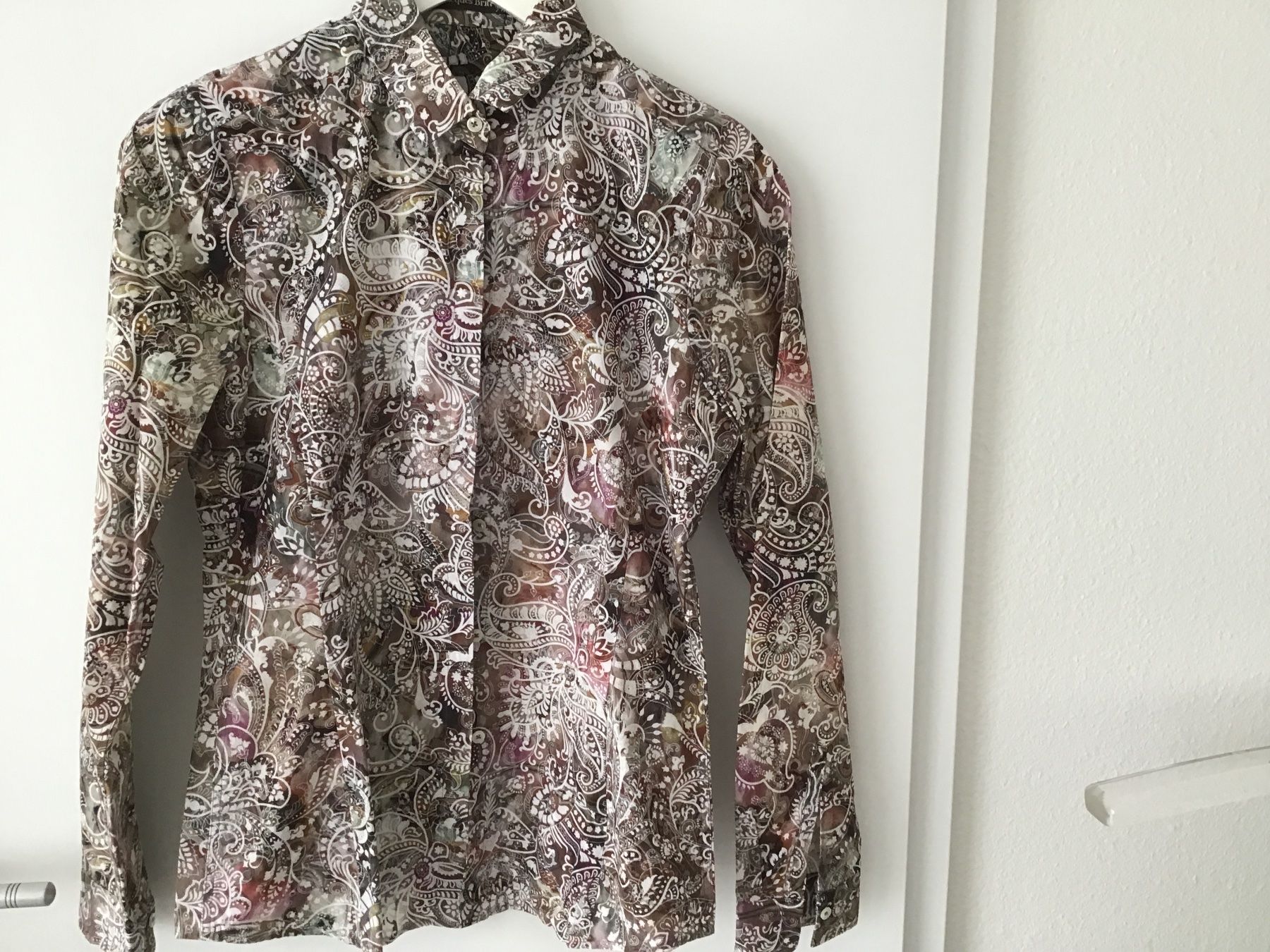 Blusen: JAQUES BRITT BLUSE LANGARM Brauntöne, Gr. 36 – Neu (gemäss Beschreibung) aus Glattfelden von ire_w6h2