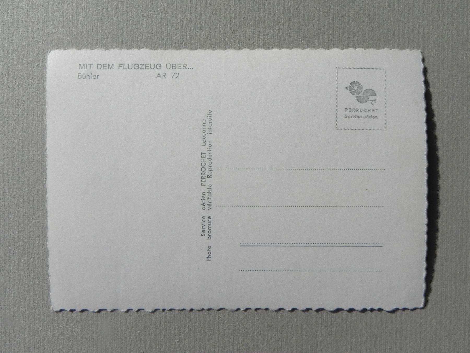 Cartoline postali: Ansichtskarte Bühler Appenzell 1955 – Usato da Siebnen venduto da krimsie 1