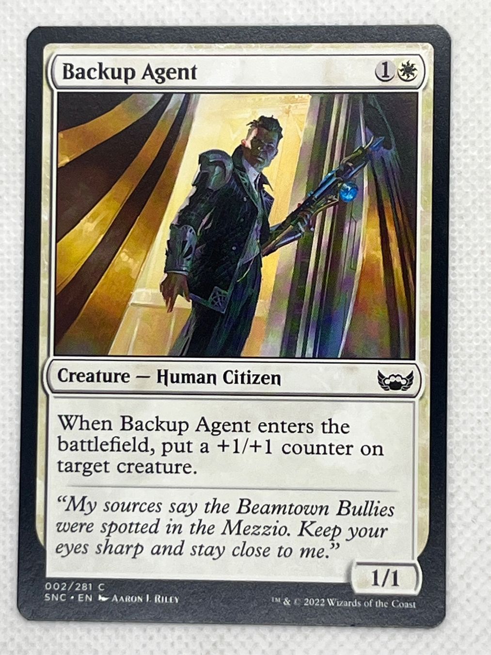 Magic The Gathering Carte collezionabili: Magic: The Gathering - Backup Agent - SNC – Usato da Hinterkappelen venduto da Kim1992