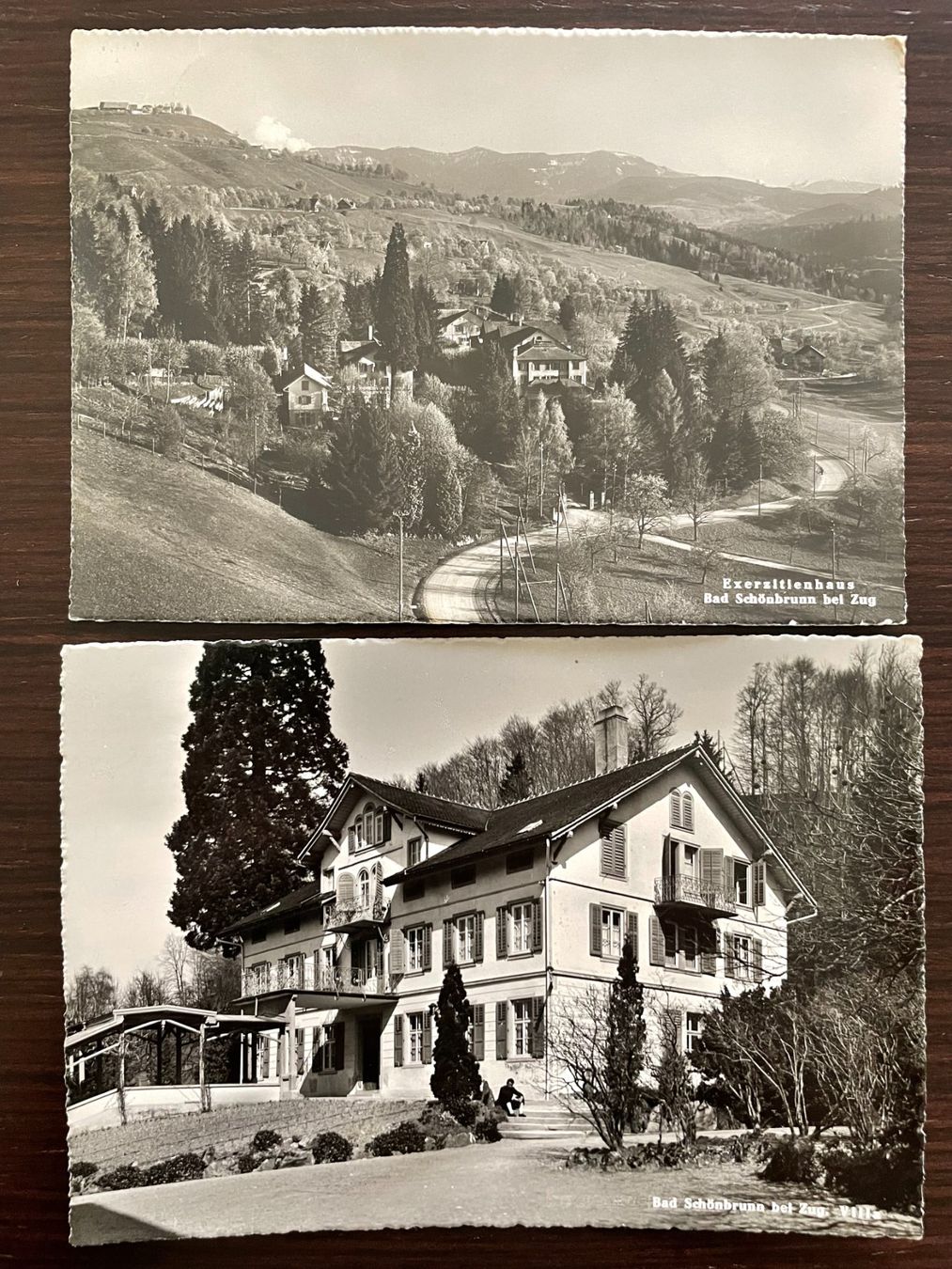 Cartoline postali: ZUG Bad Schönbrunn, 10 Ansichtskarten – Usato da Wald ZH venduto da TLILEF 7