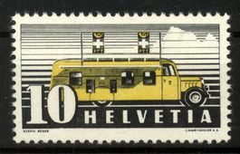 1937, Sondermarken Automobilpostbüros, Nr.210y ** (2)