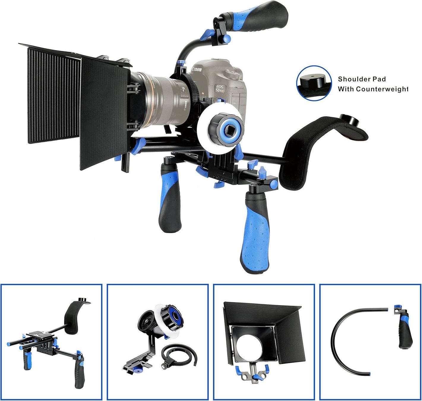 Camcorder: Shoulder Rig für Kameras mit Matte Box – Gebraucht aus Gossau SG von zitaka
