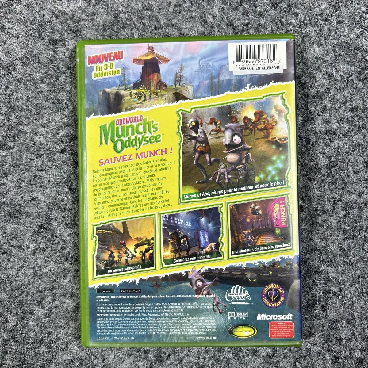 Spiele: Xbox Oddworld Munch's Oddysee FR – Neu (gemäss Beschreibung) aus La Sagne NE von Matlasape 2