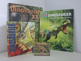 Dino-Bundle inkl. Expertenbox, Bücher und Sammelfigur