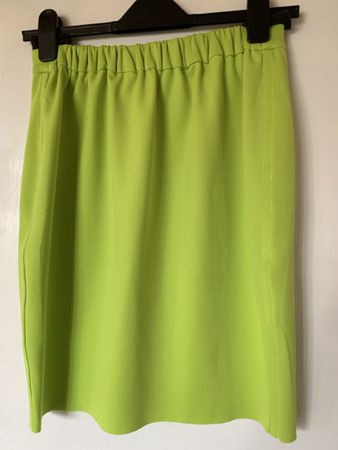 Jupe AMEN PAPA verte imprimée taille M