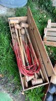 Croquet vintage ,  dans sa boîte - Jeu d'extérieur!