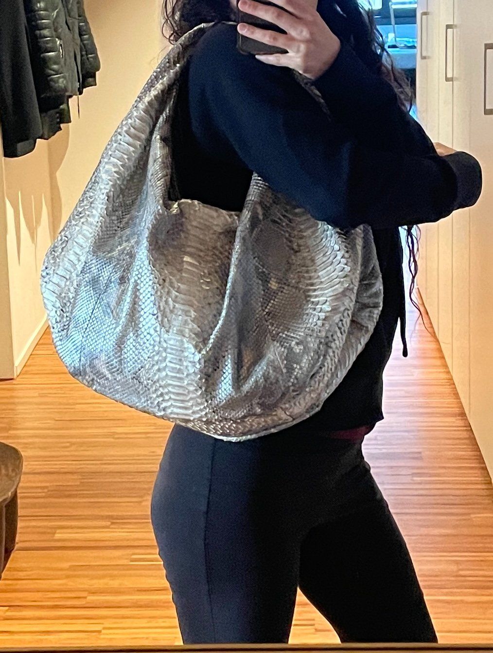 Taschen für Damen: Python Hobo Bag Schlangenleder – Gebraucht aus Zürich von nao_6f5t 8