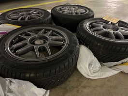 Alufelgen für Mini Cooper S - mit Continental Winterpneu