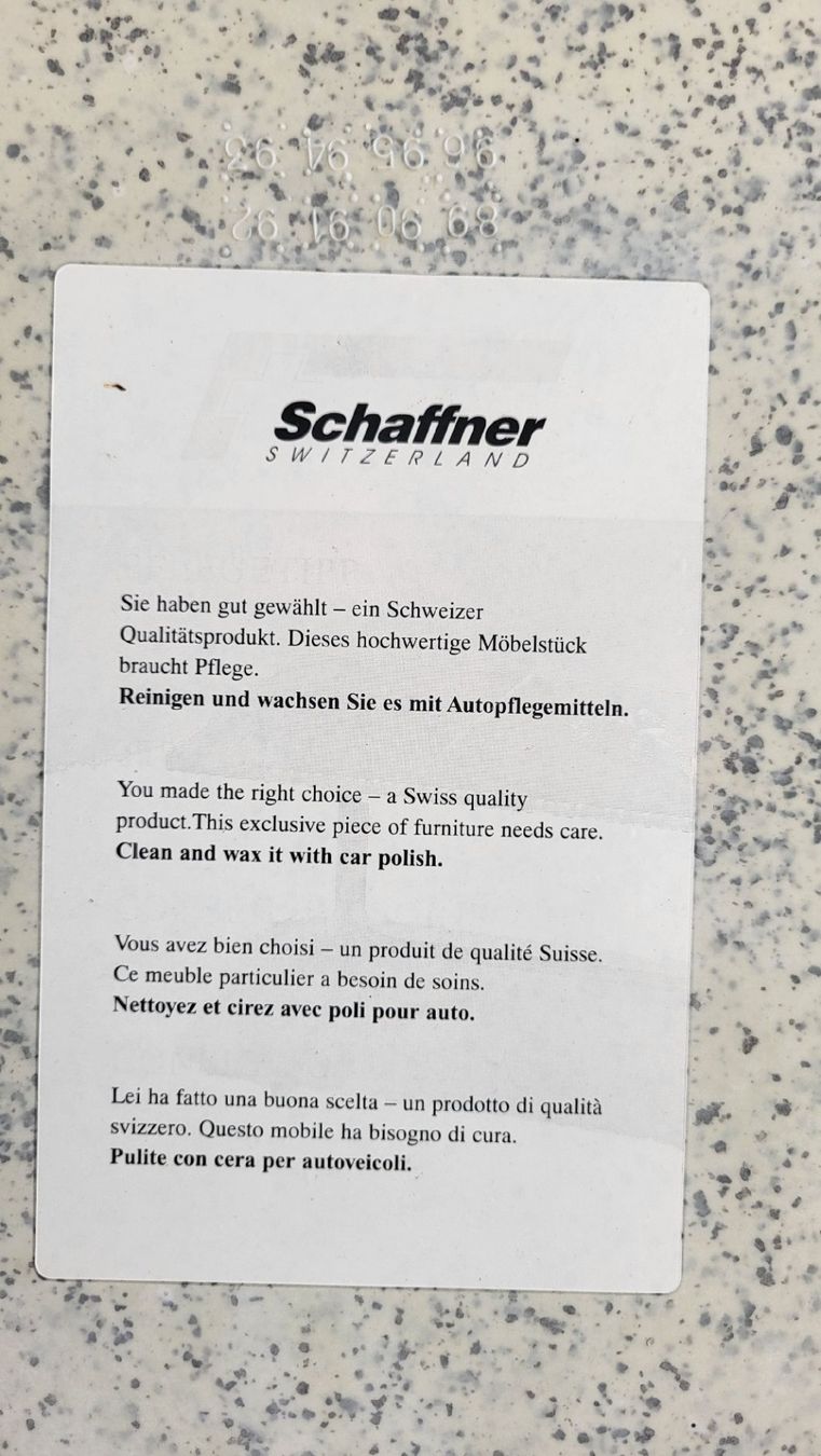 Tische: Schaffner Gartentisch in Obersaxen – Gebraucht aus Wolfhausen von Steffi0 3