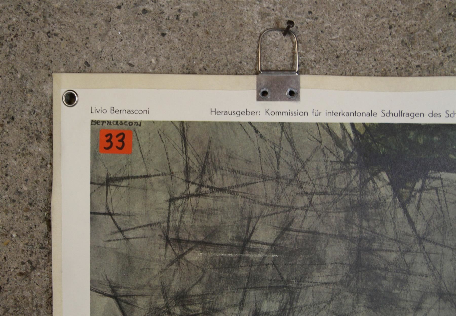 Foto & Immagini: Schulwandbild "Steinbruch" L. Bernasconi – Usato da Birrwil venduto da brandschatz_birrwil 5