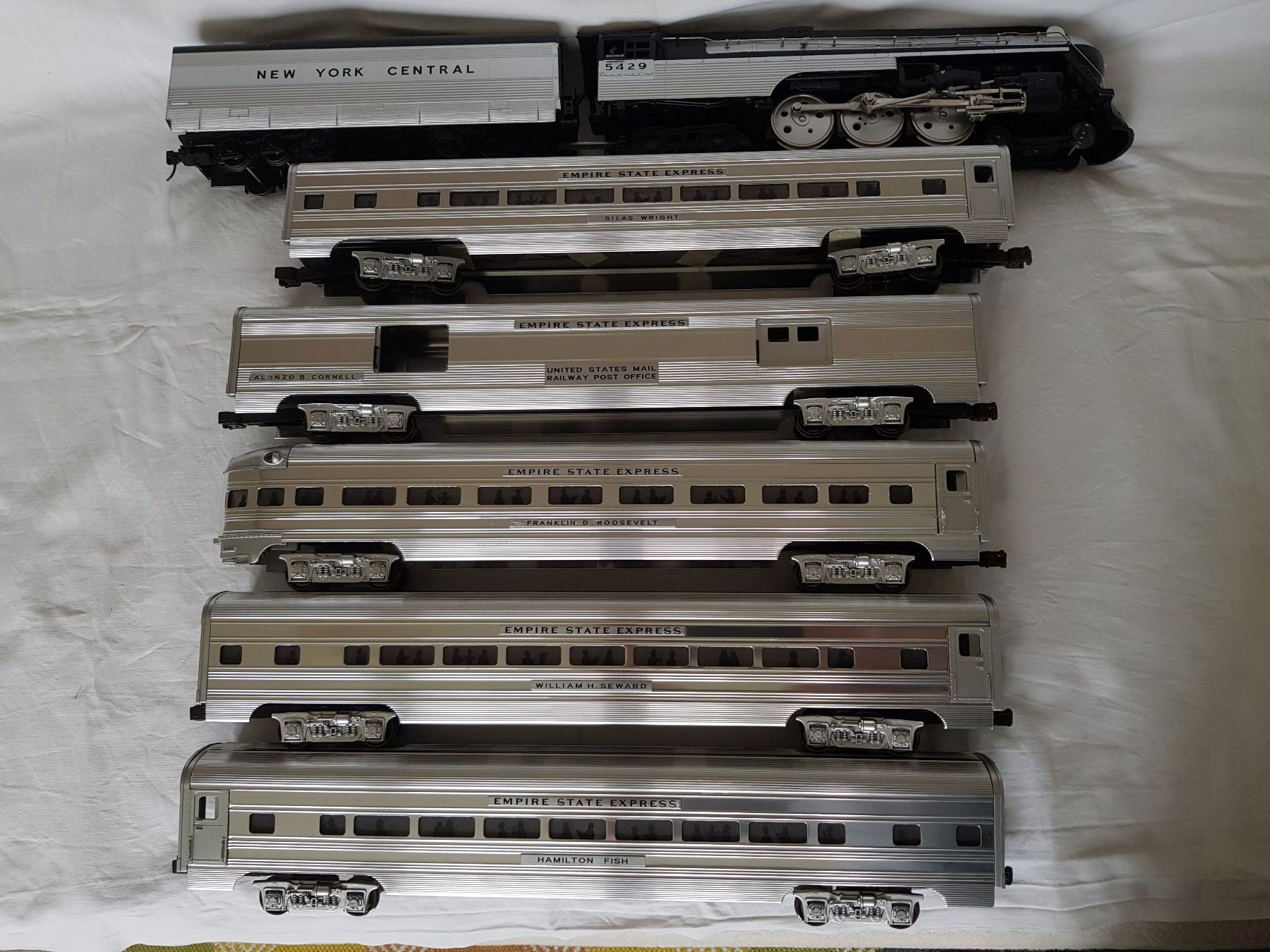 Modellini di ferrovie: MTH: Amerikanischer Zug 6 teilig – Usato da Luzern venduto da inca55 2