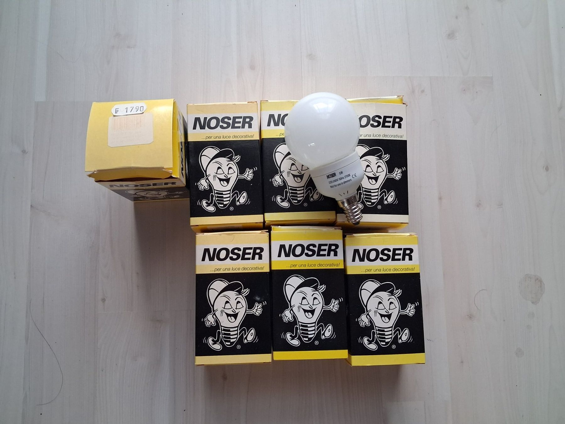 Lampade: 7 X SPARLAMPE 5 WATT    E14 – Nuovo e nell'imballaggio originale da langnau venduto da Santos1411