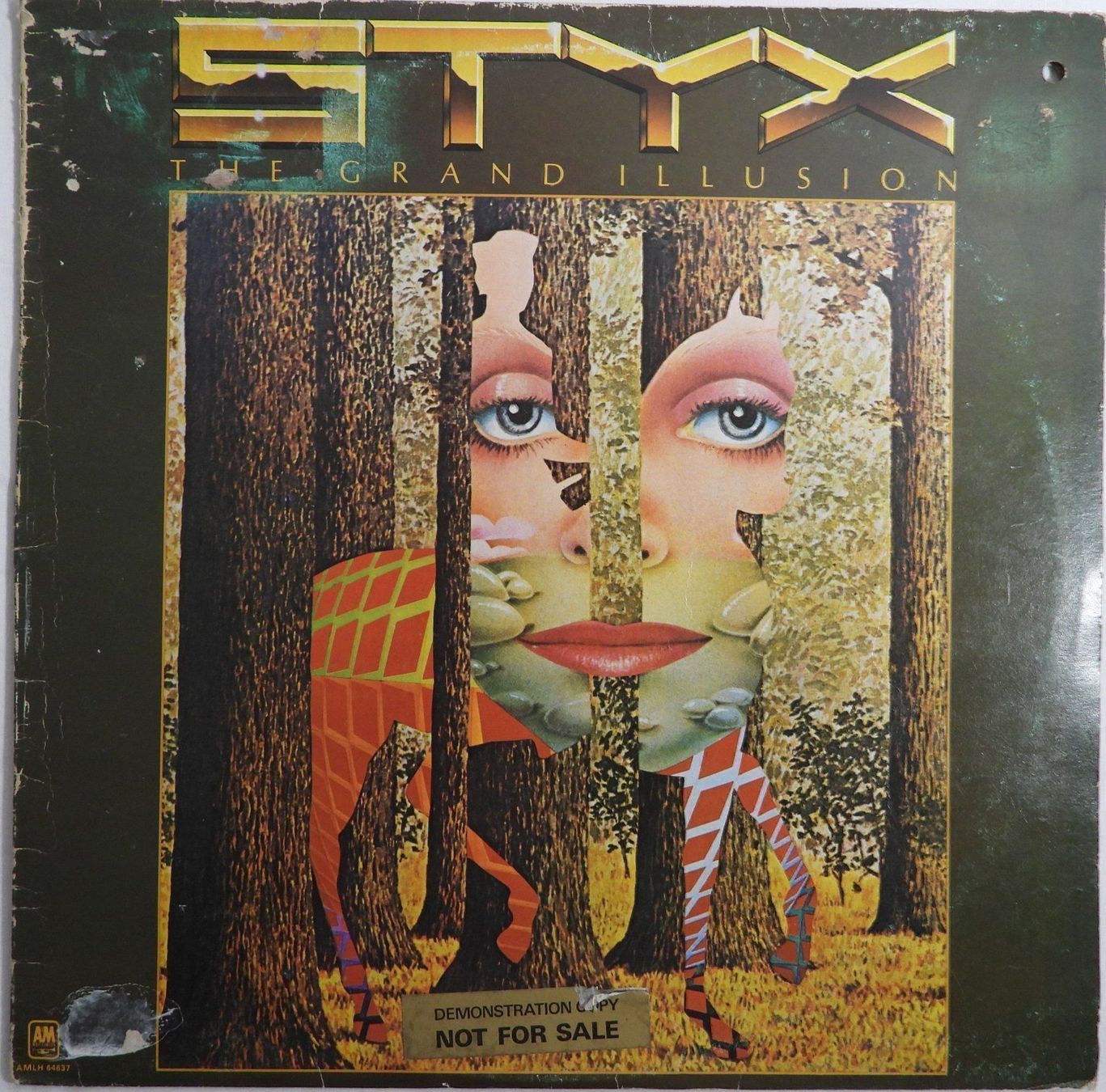 Dischi in vinile: STYX THE GRAND ILLUSION  LP 1977 – Usato da Dübendorf venduto da mar_85sd